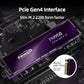 FN950 4TB NVMe SSD PCIe Gen4x4 M.2 2280,Read Up to 5000MB/s, Configure SLC Cache, Internal Solid State Drive for PS5 Laptop Desktop