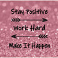 ITNRSIIET Mouse Pad with Stitched Edge Premium Textured Smooth Precise Operation Waterproof Washable Non-Slip Rubber Base Desktop Protection Mat, 10.2×8.3×0.12 inches, Pretty Inspirational Quotes