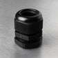 MGI SpeedWare 1" NPT Strain Relief Nylon Cord Grip Cable Glands, Black Plastic Grommet 2-Pack