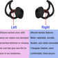 Earbud Replacement Tips Silicone Earbud Tips Ear Bud Covers Compatible with Bose Quietcomfort and Sport Headphone Ear Tips 3 Pairs S M L Black