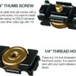 MINIFOCUS Camera Cable Clamp with Arca Swiss System, Aluminum Alloy Tether Cable Block Clip with 4 Grooves, USB Cable Lock Clip Clamp HDMI Protector for All DSLR Cameras Cable