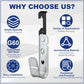 Zonon 25 Pcs J Hooks for Hanging Metal J Hook Hangers Cable Support with Bat Wing Heavy Duty G60 Galvanized Steel Cable Hooks for Attaching Ceiling Wire Threaded Rod, Ul Certification(2 Inch)