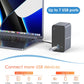USB C Docking Station Dual Monitor for MacBook Pro, 15 in 2 USB C Laptop Docking Station Dual Monitor HDMI for MacBook Pro/Air with 2 4K HDMI Display, 6 USB A,USB C, SD&Micro SD,LAN, 87W PD 3.0