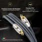 Digital Fiber Optic Audio Cable for Sound Bar Toslink Cord Male to Male 24K Gold Plated Connector Optical Audio Cable 6ft 10ft S/PDIF Glass Core, 6.56feet/2M IMP-2201