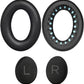 Ear Pads Replacement for Bose QuietComfort 45 (QC45) / QuietComfort SE/New Quiet Comfort Wireless Over-Ear Headphones by MMOBIEL - Protein PU Ear Pad Cushions - Noise Isolation Earpads Replacement