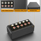 Cubilux AS-R1 4-Way Audio Splitter Box - 4-Channel Stereo RCA Splitter - Aluminum Alloy (1 in 4 Out)