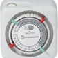 Intermatic TN111K 15-Amp Indoor Timer - Versatile 24-Hour Control - Easy Manual Override and Single 2-Prong Design (1 Pack)