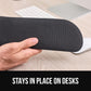 GORILLA GRIP Silky Gel Memory Foam Keyboard Wrist Rest for Computer and Mouse Pad, Ergonomic Design Typing Support, Desk Office Supplies, Hand & Arm Mousepad Cushion and Coaster, 3 Piece Set, Black