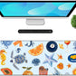 Galdas Gaming Mouse Pad XXL XL Large Long Extended Big Mousepad Non-Slip Rubber Keyboard Mouse Pad with Stitched Edges for Laptop Home Office (31.5x11.8x0.08 Inch) -Shell 2025