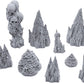 EnderToys Tormented Scatter by Printable Scenery, 3D Printed Tabletop RPG Scenery and Wargame Terrain 28mm Miniatures