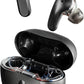 Skullcandy Rail ANC Wireless Earbuds, Bluetooth Headphones, Active Noise Cancelling, Up to 38 Hours Battery, Microphone for iPhone Android, Customizable via Skull-iQ App - True Black