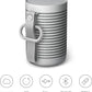 Bang & Olufsen Beosound Explore - Wireless Portable Outdoor Bluetooth Speaker, IP 67 Dustproof and Waterproof, Grey Mist