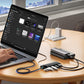 10Gbps USB C Hub, 4 Ports USB 3.2 Splitter for Laptop, USB C to USB Multiport Adapter w/Charging Port, for MacBook Pro/Air, iMac, Surface Pro, Dell, HP, iPad, Samsung, Etc., 0.65ft Cable