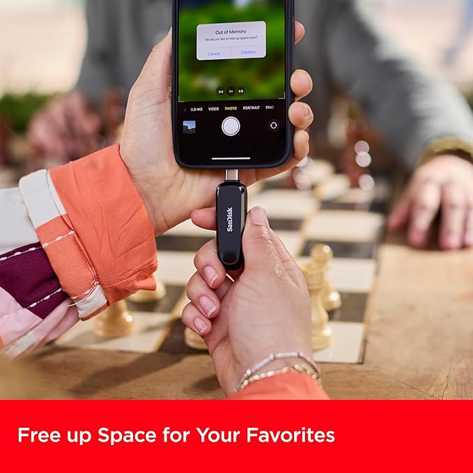 SANDISK 512GB Phone Drive for Android - The 2-in-1 USB for Smartphones, Tablets, and Computers - Thumb Drive with USB Type-C and Type-A Connectors - SDDDC6-512G-G46