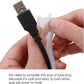 Alex Tech 10ft - 1/4 inch Cord Protector Wire Loom Tubing Cable Sleeve Split Sleeving for USB Cable Power Cord Audio Video Cable - Protect Cat from Chewing Cords - White