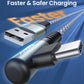 AINOPE USB C Charger 5-Pack [10/6.6/6.6/3.3/1.6ft] 3.1A Fast Charging, Right Angle, Nylon Braided, Compatible with Galaxy S22/21 Note20, LG V20