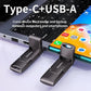 512GB Flash Drive, Vezzio External SSD Speed to 1000MB/s USB C Flash Drive, USB 3.2 Gen2+Type C Dual Portable SSD, Thumb Drive for iPhone17,16,15 Series/MacBook/Android Phone/Audio etc