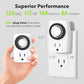 BN-LINK BND-60/U47 Indoor Mini 24-Hour Mechanical Outlet Timer, 3-Prong, 2-Pack