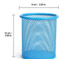 Tamaki Pen Holder Cup for Desk, Wire Mesh Pencil Cup Holder for Desk Office Pen Organizer (Blue)