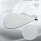 Ergonomic Mouse Pad Wrist Support, Comfortable Mouse Pad Wrist Rest, Relieve Wrist Pain Gel Mouse pad, Non-Slip Rubber Base Mousepad for Laptop, Computer, Prefect for Office(Light Gray