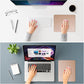 ITNRSIIET Mouse Pad Non-Slip Rubber Base Smooth Surface Stitched Edges Waterproof Durable Compatible with All Mice for Office & Gaming, Desk Accessory, 10.2x8.3x0.12 inch, Camel Gradient
