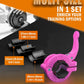 MAXRICH Barbell Clamp 1 inch Multiple Sizes & Adjustable Weight Clips for Quick Release Barbell Collars