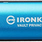 Kingston Ironkey Vault Privacy 50 USB-C 16GB Flash Drive | FIPS 197 Certified | XTS-AES 256-bit | BadUSB and Brute Force Protection | Mult-Password Option | IKVP50C/16GB