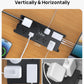 TROND Power Strip Surge Protector with 360° Rotating Flat Plug, 15ft Long Extension Cord, 4000J, ETL Listed, 10 Widely Spaced Outlets, 2 USB A and 2 USB C, Wall Mountable, for Home Office, Black