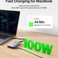 Belkin USB C Hub, 4-in-1 Multi-Port Laptop Dock with 4K HDMI, USB C Docking Station with 100 Watt Pass-Through Power Delivery, 2 X USB A Ports For MacBook Pro, Air, iPad Pro, Chromebook and More