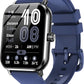Smart Watches for Men Women, 1.83" HD Touchsreen, Bluetooth Calling, 5 ATM Water-Resistance, 130+ Sports Modes, Health, Fitness & Sleep Tracker, Timer, Pedometer, Fitness Watch for Android/iOS, Blue