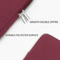RAINYEAR 13 Inch Laptop Sleeve Compatible with 13.3" MacBook Air/Pro M1 M2 M3 M4 A3240 A3113 A2681 A2337 A1932 A2179 A2338 A1706 A1708 Carrying Bag Protective Cover Soft Case (Red, Upgraded Version)