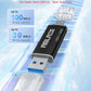 ABLAZE Type C Flash Drive 128GB, Dual USB 3.0+ USB C Flash Drive Compatible with iPhone 16/15,Android Smartphone,Computer,Tablet Mac Laptop