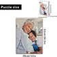 Custom Puzzle from Photos - Personalized 1000/500/300/200/120 Piece Jigsaw Puzzle for Adults & Kids, Unique Wooden Gift for Christmas, Wedding, Anniversary, Birthday