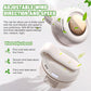 Portable Silent Mini Bladeless Fan Clip on, Portable Silent Mini Bladeless Electric Fan, For Outdoor & Travel & Office, Travel Accessories, Gift, Adjustable 3-Speed (Type-c, White)