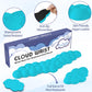 Cloud Wrist Rest for Keyboard and Mouse, Memory Foam PU Leather Keyboard Wrist Rest with Ergonomic Support, Non-Slip Base, Cute Arm Rest Pad & Palm Cushion, Office Desk Accessory, Scuba Blue