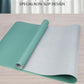 Leather Desk Pad Protector,Desk Mat,Large Mouse Pad, Non-Slip Desk Pad, Waterproof PU Leather Desk Blotter Mat, Desk Cover for Office and Home (Light Green, 36" x 17")