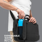 NOMATIC Laptop Bag: Slim Messenger Bag with RFID Pocket, Tech Organizer, Water-Resistant Zippers - 11-13.5L Expansion Design & Laptop Compartment for Work, Travel, or Daily Commute