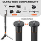 Professional Camera Monopod with Feet, 73.2 inch Aluminum Portable Travel Video Monopod with Removable Tripod Stand Base, Max Load 22 Lbs, New Q6 Fluid Head for DJI RS4 Manfrotto