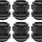 Cable Glands-PENGLIN 2” NPT Nylon Cable Connector,IP68 Waterproof Strain Relief Cord Adjustable Connector With Gaskets for Electrical Box (2 Inch (6-Pack))