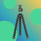 JOBY GorillaPod 1K GripTight 360 Mount Kit, Compact Flexible Tripod 1K Stand and BallHead, with Rotating Phone Mount, Easy Landscape or Portrait Mode, Double Cold Shoe, Supports up to 1kg (2.2lb)
