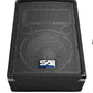 Seismic Audio - SA-10MT-PW-Pair - Pair of Powered 2-Way 10" Floor / Stage Monitor Wedge Style with Titanium Horns