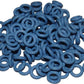 Captain O-Ring - Rubber Oring Keyboard Switch Dampeners Blue [40A-R 0.4mm Reduction] (135 pcs w/Screen Cloth)