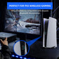 Smof USB Bluetooth Audio Adapter for PS5, PS4,Switch,Mac. Compatible Bone Conduction Headsets Wireless Audio Transmitter Dongle with aptX Low Latency Support, USB Bluetooth 5.2 Adapter