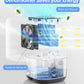 TABYIK Small Dehumidifier for Bedroom, Bathroom, Portable Dehumidifiers for Home, Room, RV, Closet, Quiet Compact Moisture Remover for Small Spaces, with Auto Shut Off, 35 OZ, Grey