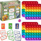 THE FIDGET GAME Vocabulary Words, Flash Card Game, Grade 4-6, Ages 9-12, Develop Communication and Reading Comprehension Skills, Fidget Mats, Learning Guide & PDF Workbook Included