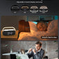 COLSUR Bluetooth Speaker with Wireless Charger, FM Radio, Dimmable LED Night Light, Stereo Sound Dual Wireless Speakers, 2500mAh Portable Speaker for Home Decoration, Bedroom, Office, Gift