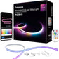 16.4ft Bluetooth RGB+IC COB Led Strip Light with App, Chasing COB Light Strip, Segmented Control, Music Sync, Color Changing Led Lights for Home Decor, Gaming, Cabinet, Desk