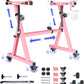Universal Keyboard Stand, Z-style Heavy-Duty Piano Stand, Adjustable and Portable Piano Keyboard Stand for 61 and 88 Keys, Pink