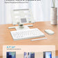 Desk Stand and Bluetooth Keyboard Combo for Samsung Galaxy Z Fold 7/6/5, 4 in 1 Set Include Mouse Pen, Adjustable Foldable Tablet Stand Holder Fits for 4.7"-13" Smartphones Tablet
