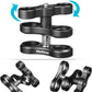 MINIFOCUS 4PCS 1'' Aluminum Ball Clamp Mount for Underwater Diving Light Arms Tray System, Photography Diving Camera, 360° Clip Adapter Bracket for Action Camera Flashlight Arms System